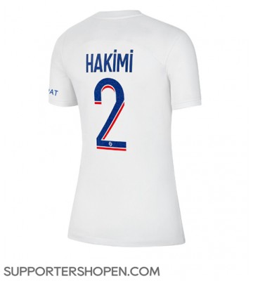 Paris Saint-Germain Achraf Hakimi #2 Tredje Matchtröja Dam 2022-23 Kortärmad